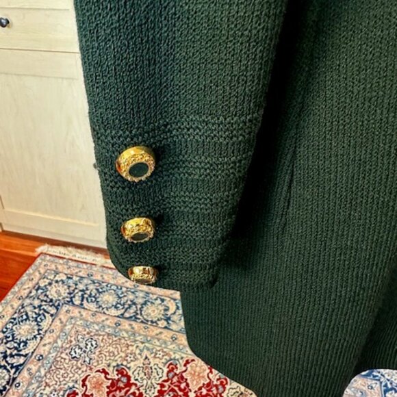 St. John Collection Evening Size 4 Green Jacket - Picture 4 of 8